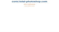 Desktop Screenshot of corsi.total-photoshop.com